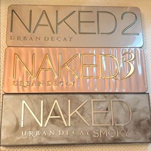 Naked 2,3&Smokey Urban Decay